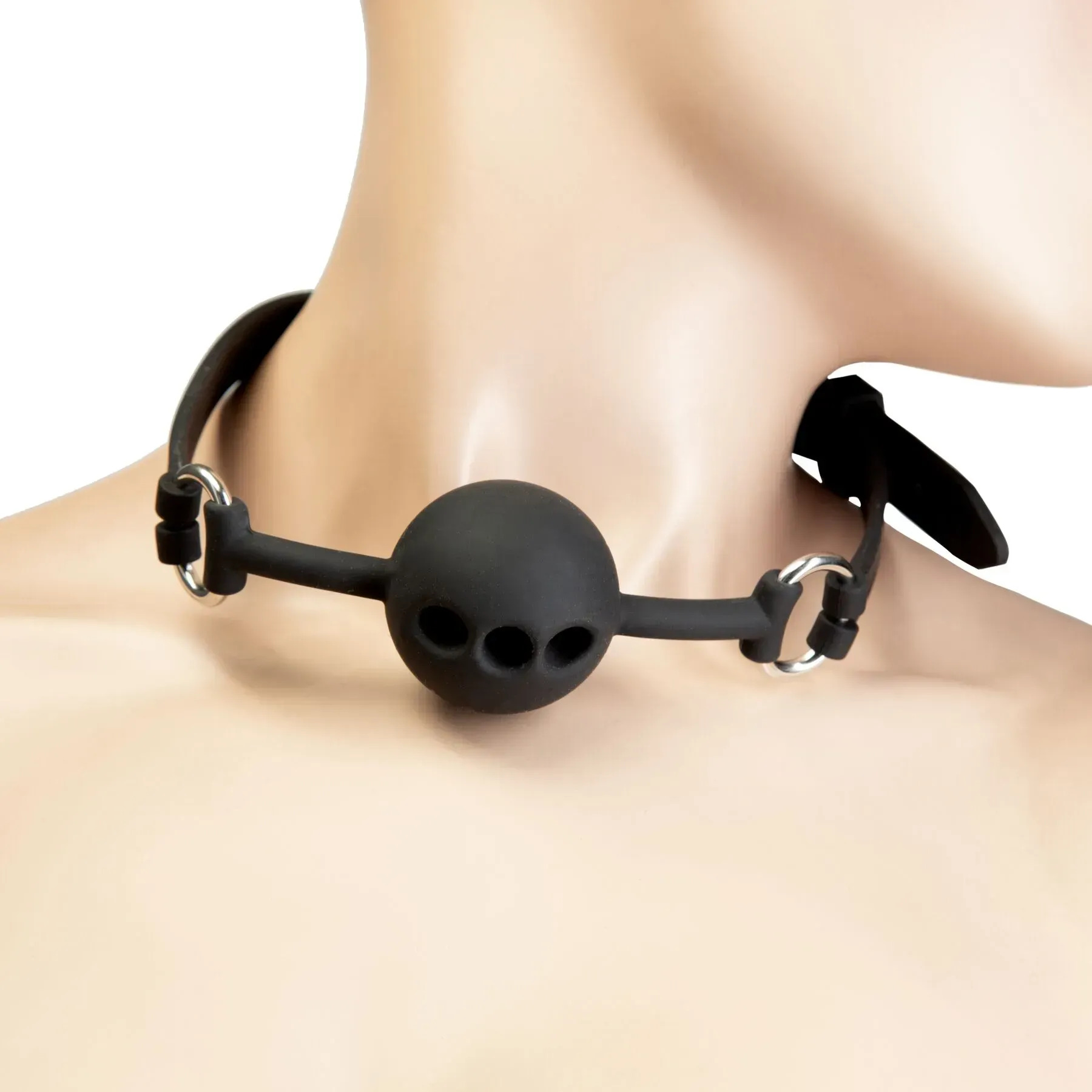 фото Кляп Punishment - Silicone Ball Gag - Black