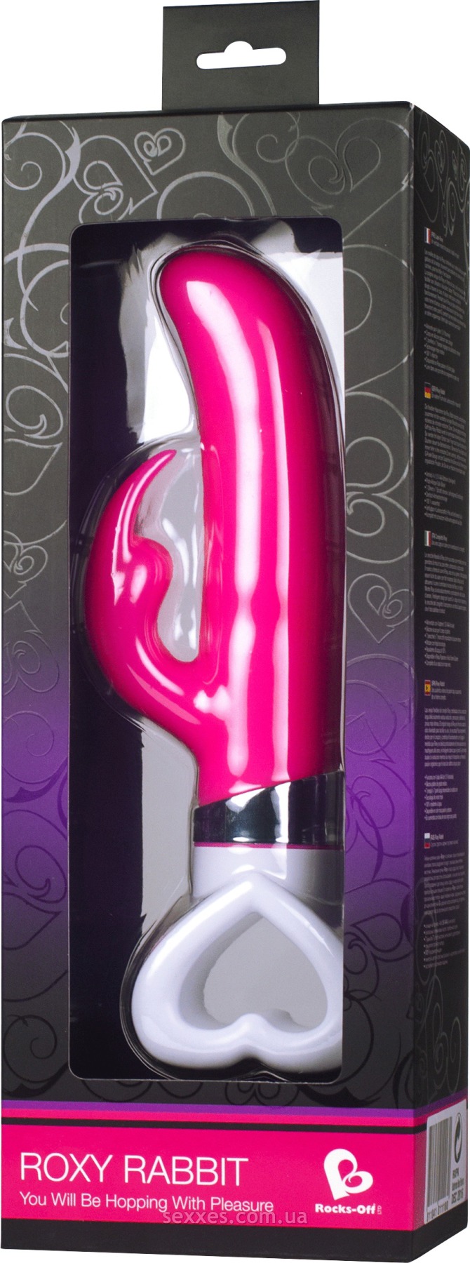 фото Вібратор Rocks Off Roxy Rabbit Pink