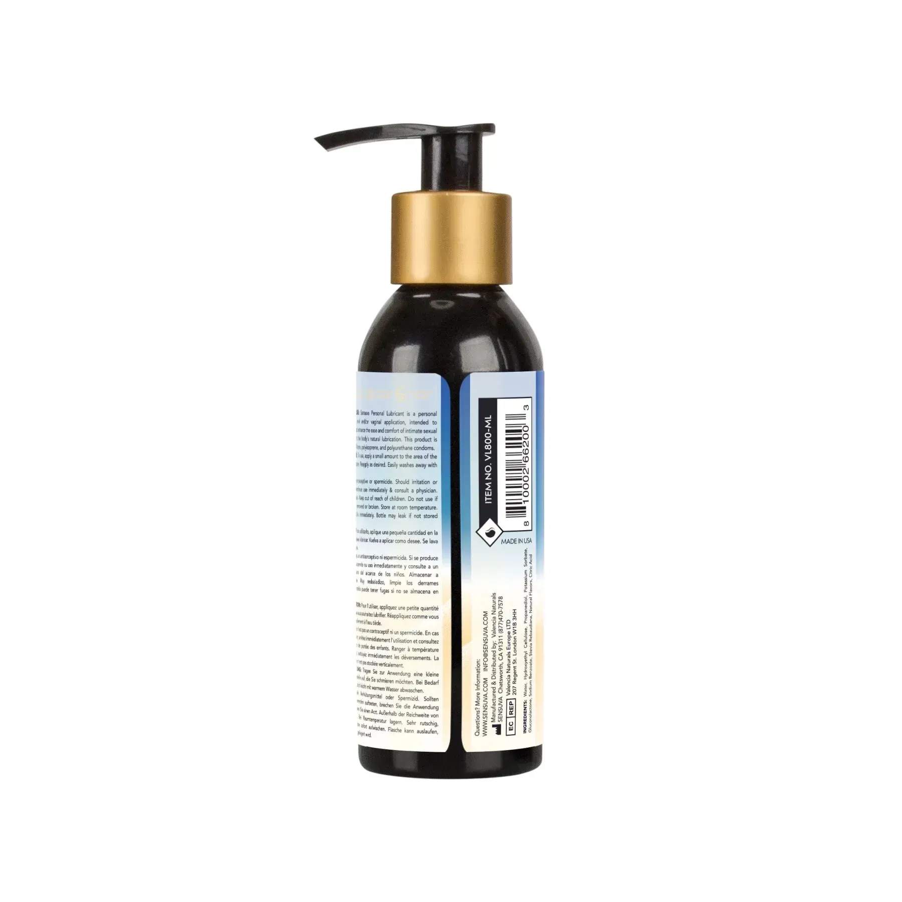 фото Змазка на водній основі Sensuva Jelly Water-Based (125 мл), 