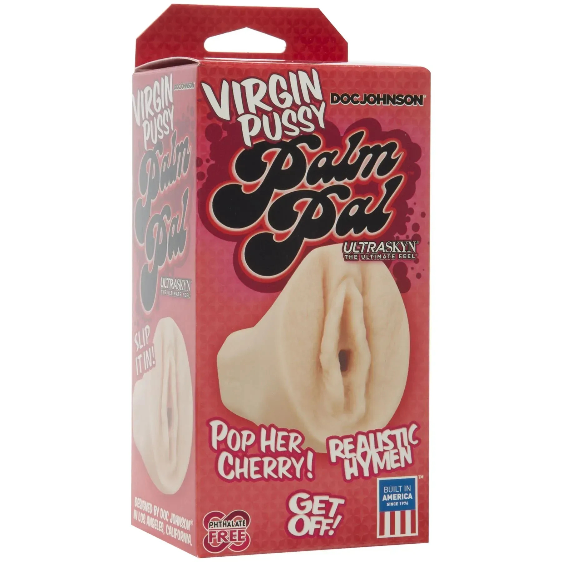фото Мастурбатор-вагіна  Doc Johnson Virgin Pussy Palm Pal - ULTRASKYN