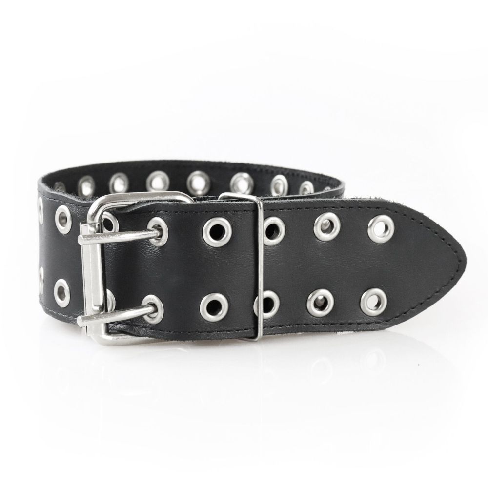 фото Нашийник Art of Sex - Tessa, натуральна шкіра, колір чорний