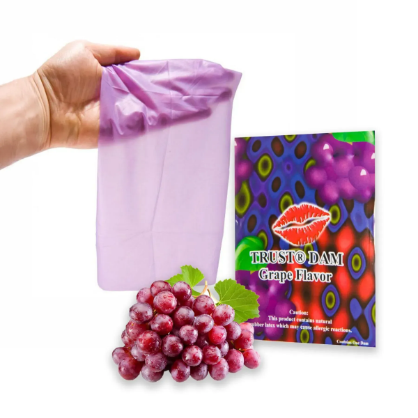 Латексна серветка  Latex Dental Dams Grape 1 шт