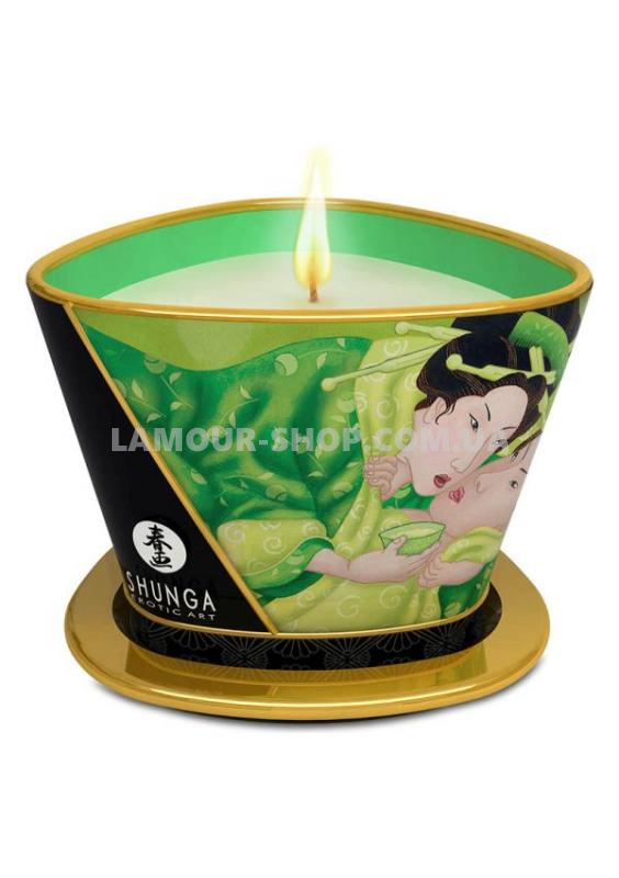 фото Свеча для массажа Shunga Candle Green Tea 170 мл