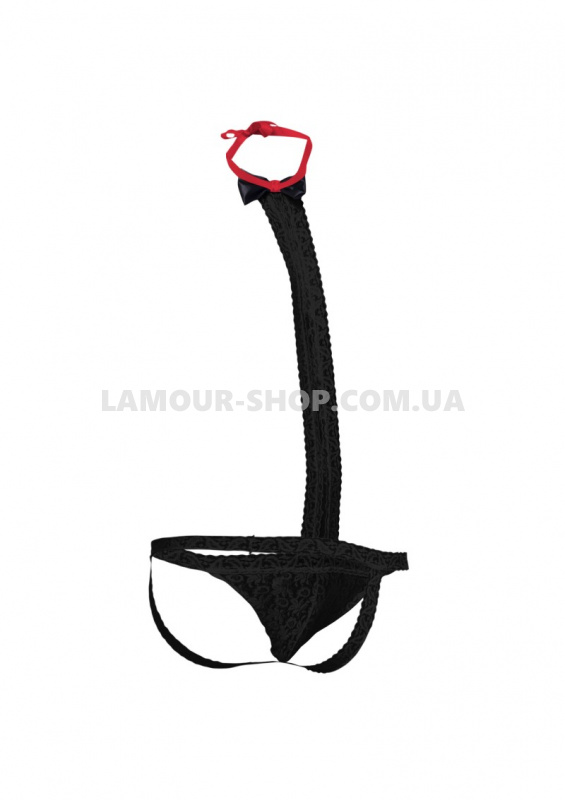 Чоловічі труси MOB Tuxedo Lace Thong фото фото Чоловічі труси MOB Tuxedo Lace Thong