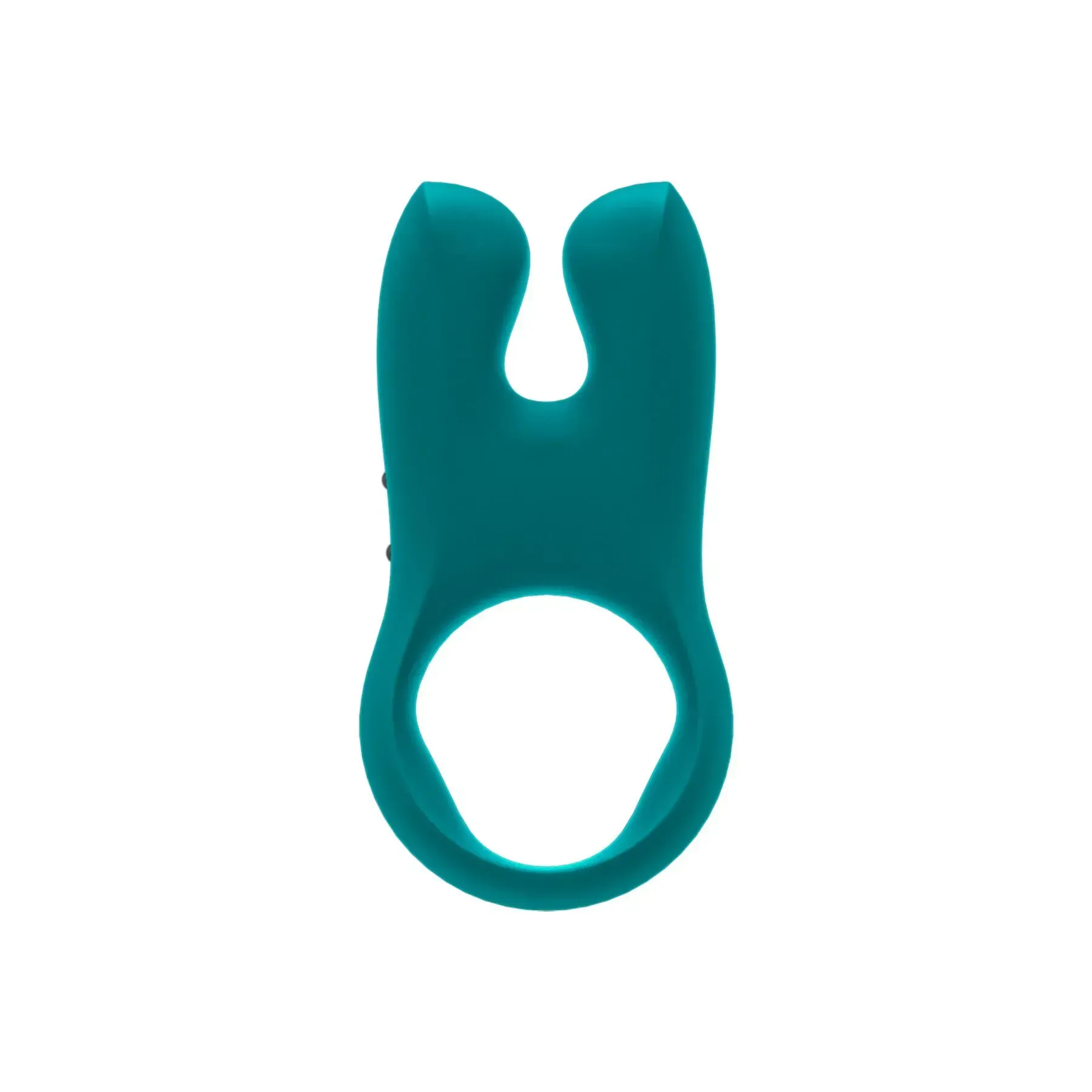 фото Ерекційне віброкільце з подвійною стимуляцією клітора Fun Factory NŌS deep sea blue