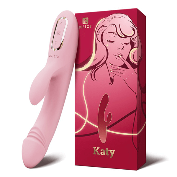 фото Вібратор-кролик з підігрівом KisToy Katy