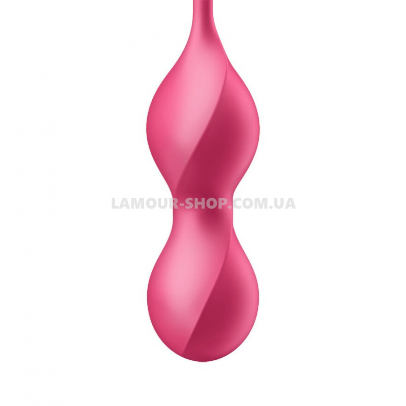 фото Вагінальні смарт-кульки Satisfyer Love Birds 2 Connect App Red, 86 г