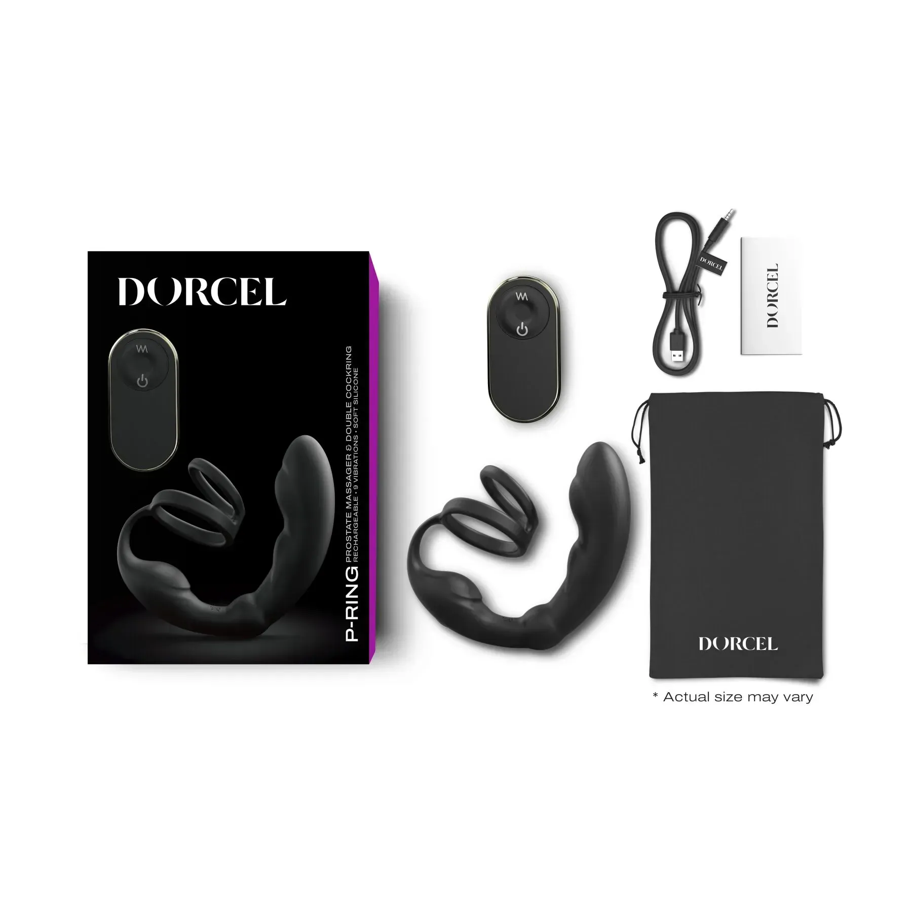 фото Масажер простати Dorcel P-Ring з ерекційним кільцем