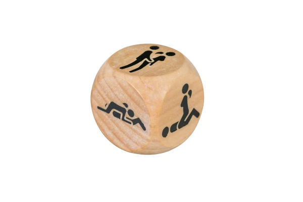 Дерев'яний кубик з позами  Adrien Lastic Dice Sexy (1 шт)