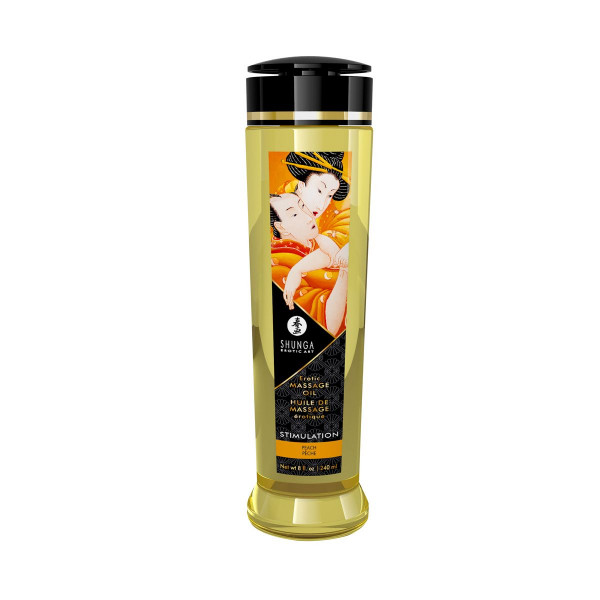 Масажна олія Shunga Stimulation - Peach (240 мл)