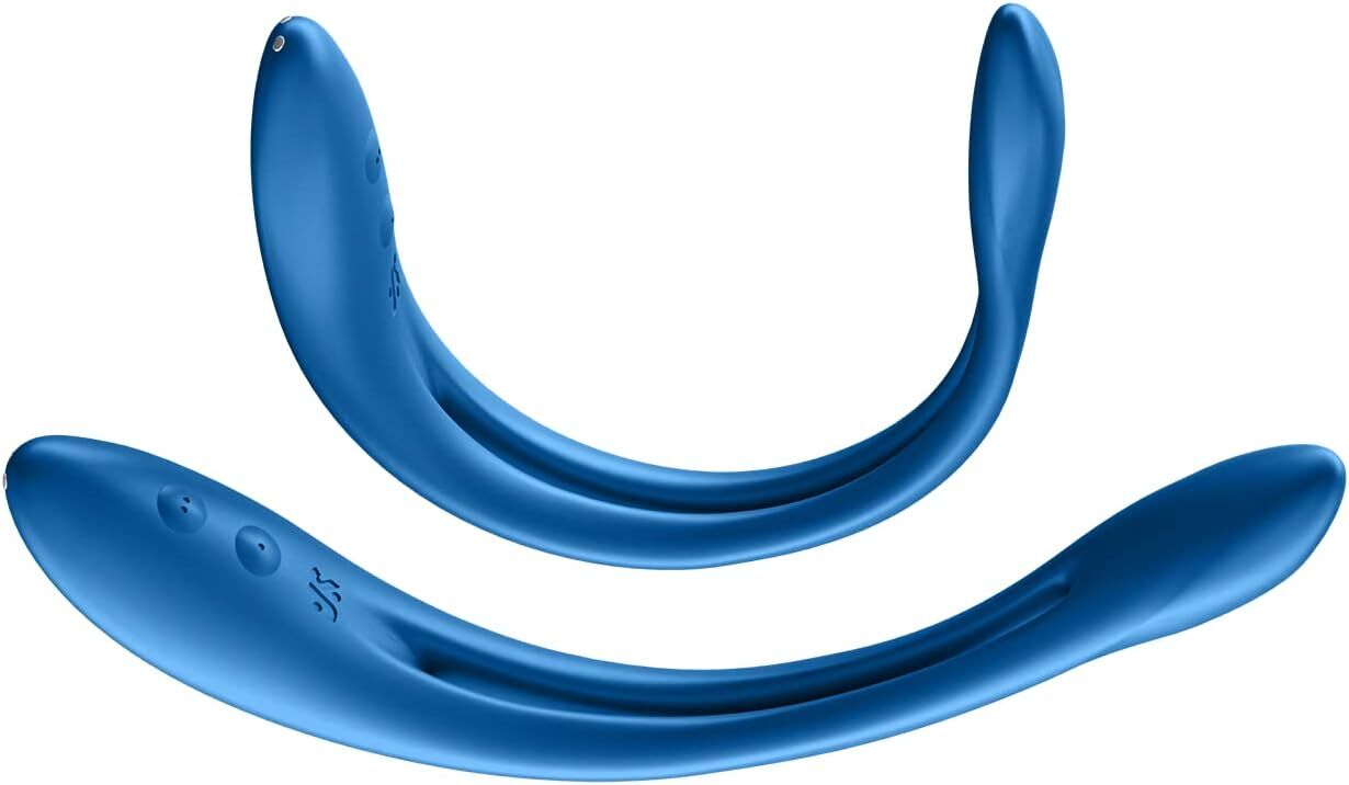 фото Універсальний гнучкий вібратор для пар Satisfyer Elastic Game Dark Blue