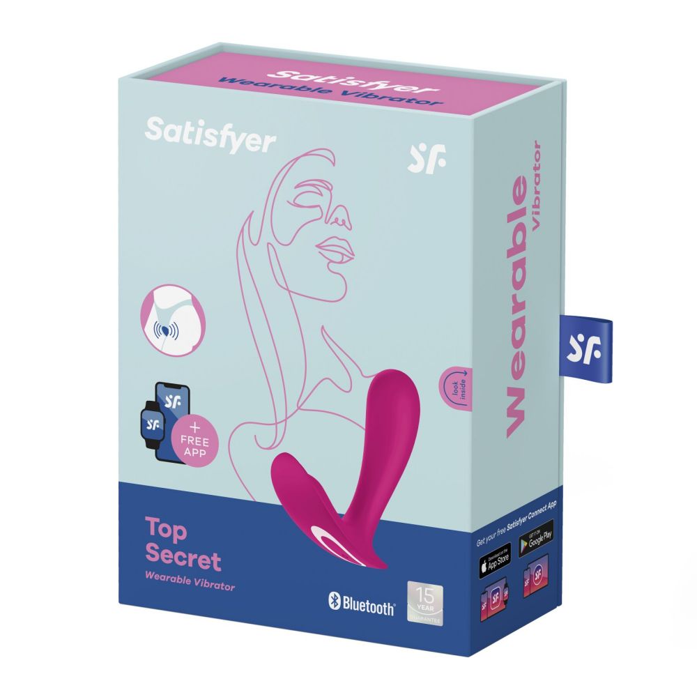 фото Смарт-вібратор у трусики Satisfyer Top Secret Pink