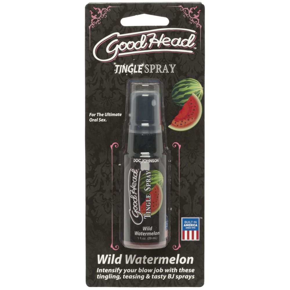 фото Спрей для мінету Doc Johnson GoodHead Tingle Spray - Watermelon (29 мл)