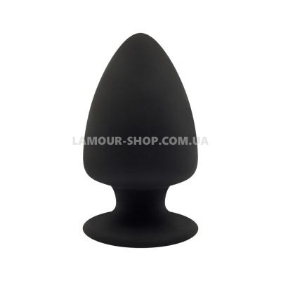 Анальна пробка SilexD (Model 1 size M) силікон + Silexpan, діаметр 6,2 см