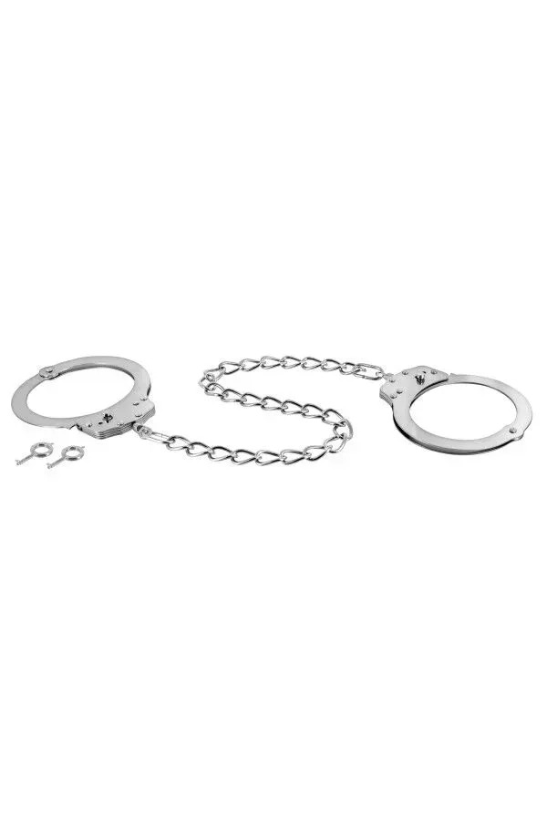 фото Металеві поножі  Fetish Tentation Adjustable metal ankle cuffs