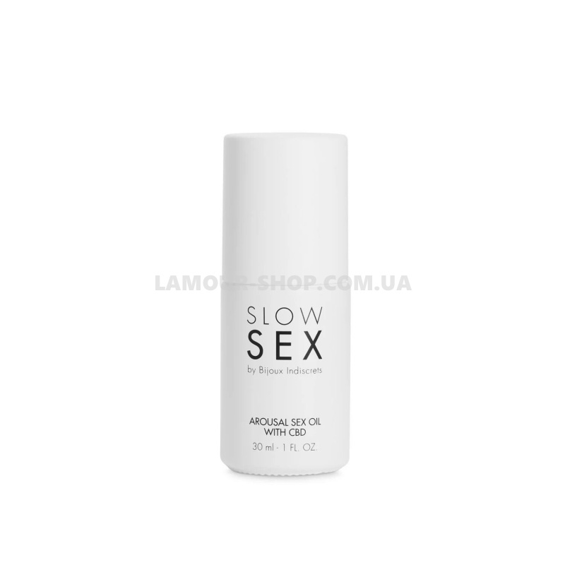 Bijoux Indiscrets Стимулятор клітора Bijoux Indiscrets SLOW SEX Arousal Sex Oil CBD фото фото Стимулятор клітора Bijoux Indiscrets SLOW SEX Arousal Sex Oil CBD