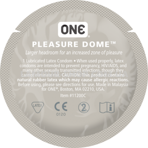 фото Презерватив ONE Pleasure Dome (анатомический) 
