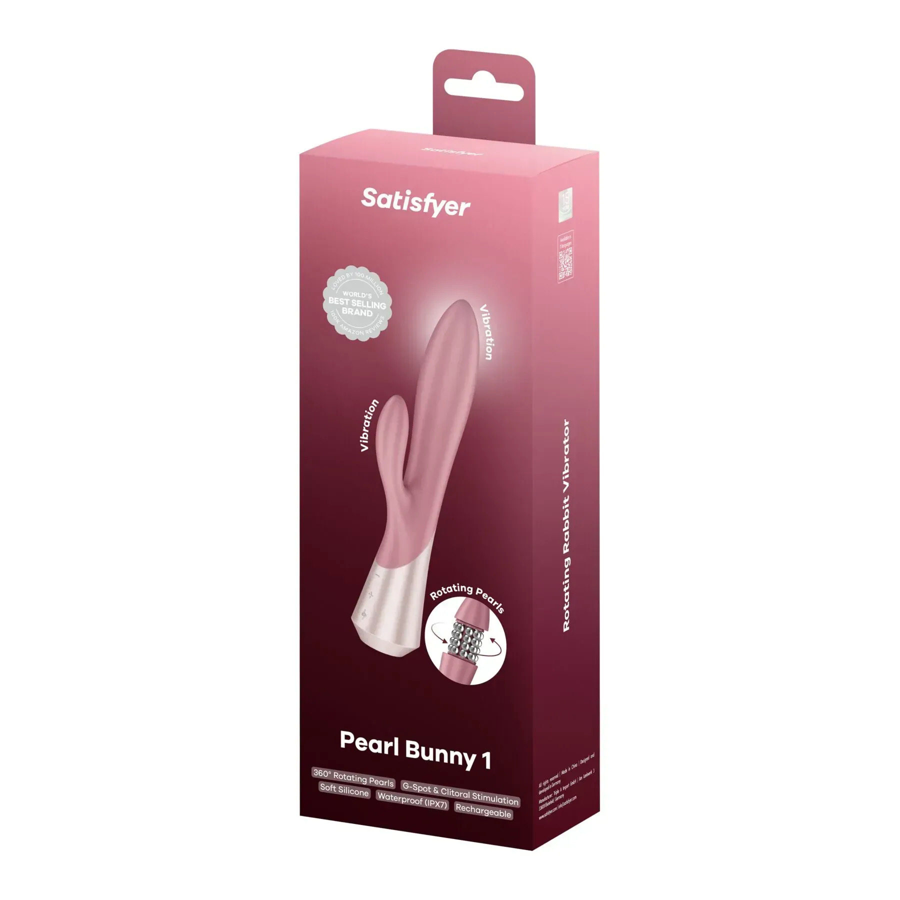 фото Вібратор-кролик Satisfyer Pearl Bunny 1