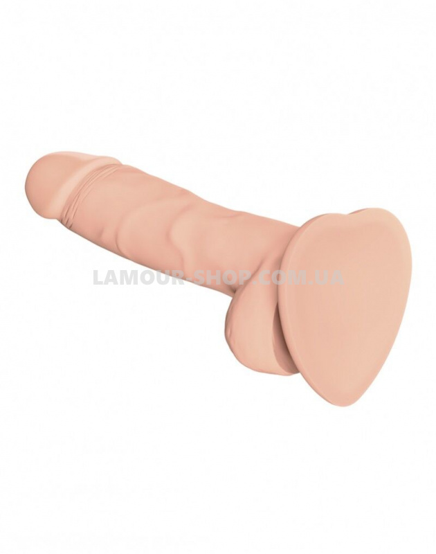 фото Фалоімітатор Strap-On-Me SOFT REALISTIC DILDO Vanilla - Size S