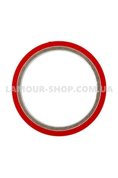 фото Скотч для бондажу Fetish Tentation Red (15м), не липне до шкіри та волосків