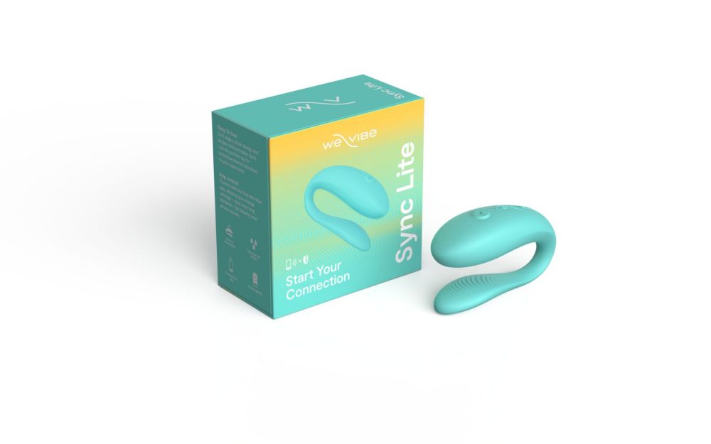 фото Смарт-вібратор для пар We-Vibe Sync Lite Aqua, 10 віброрежимів