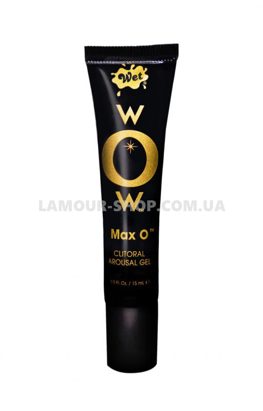 фото Гель для клітора Wet Wow Max O Clitoral Arousal Gel, легке поколювання 