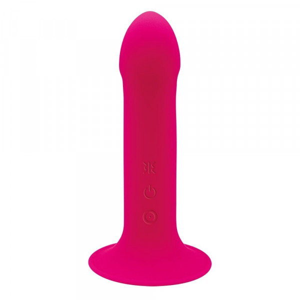 Ділдо з вібро Adrien Lastic Hitsens 2 Pink, підходить для страпону