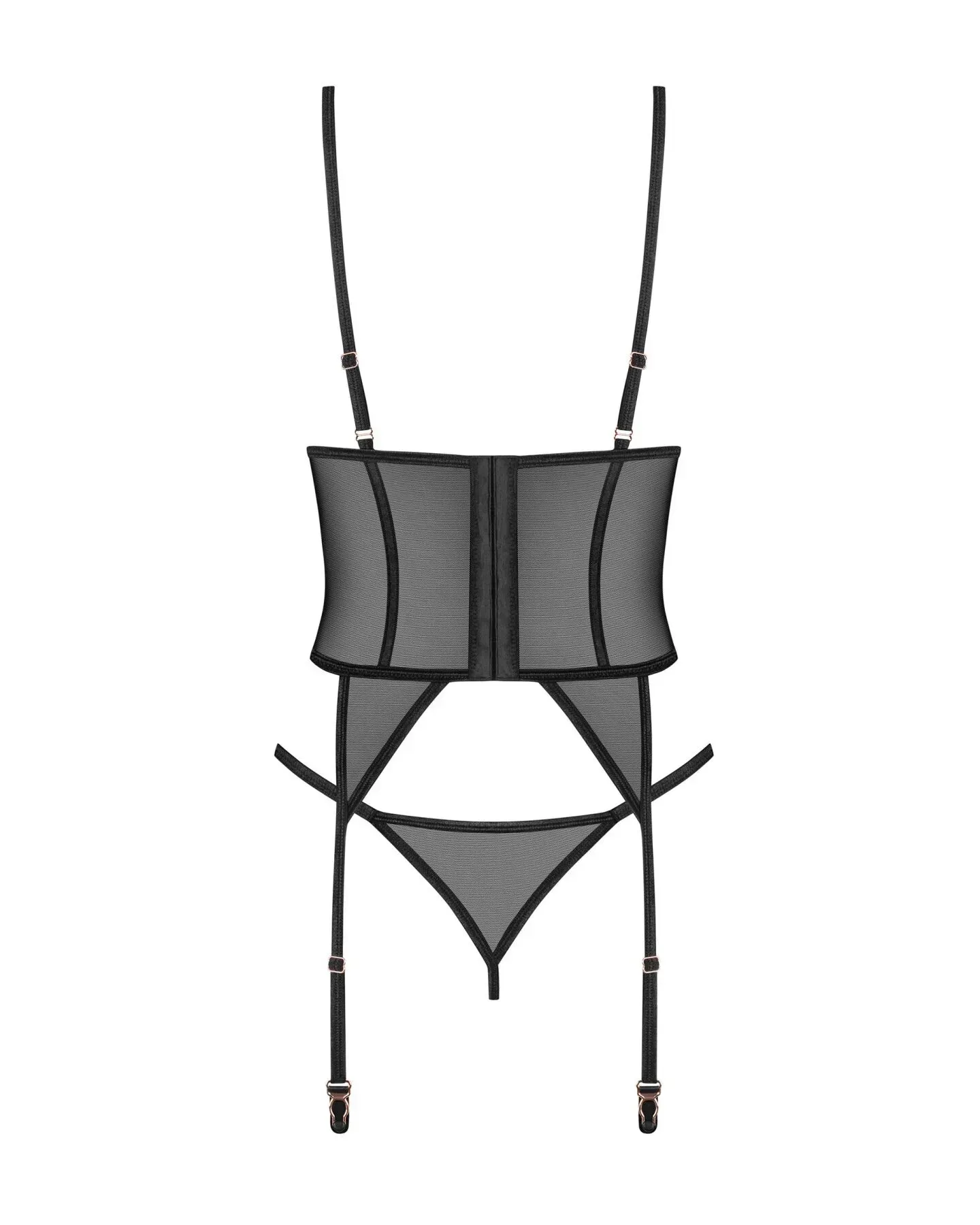 фото Корсет Obsessive Euridia corset & tanga M/L