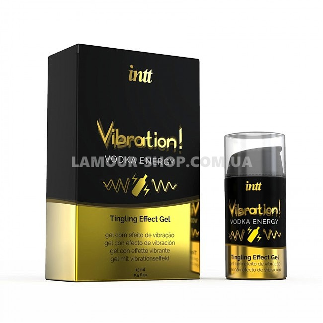 фото Рідкий вібратор Intt Vibration Vodka (15 мл) дуже потужний