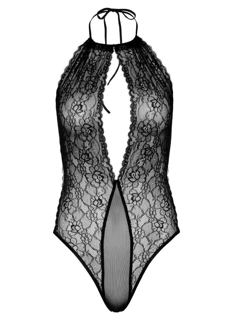 фото Боді Deep-V Lace Teddy