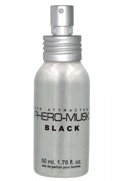 Парфуми з феромонами для чоловіків PHERO-MUSK BLACK, 50 мл