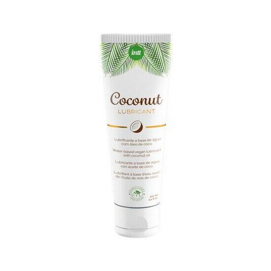 Доглядальний лубрикант Intt Coconut з кокосовою олією на вод основі (100 мл)