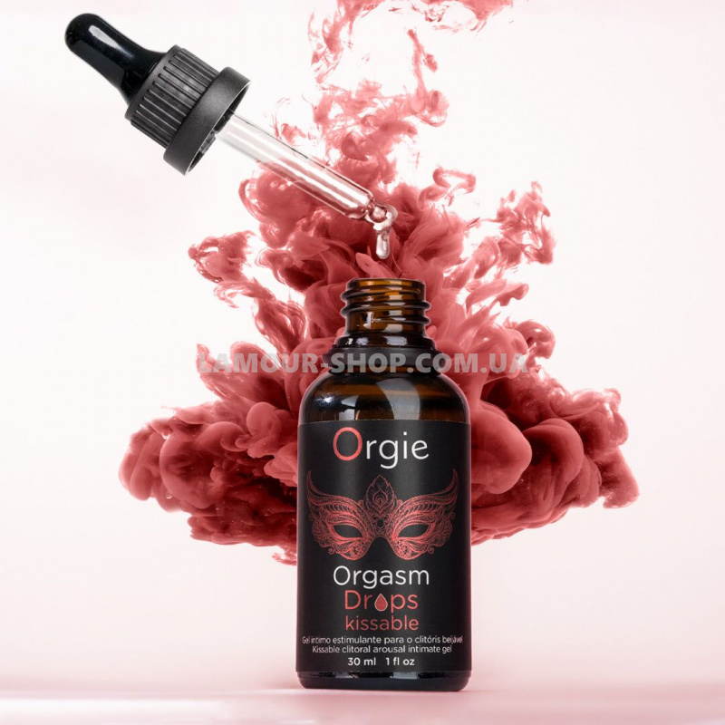Orgie Краплі для клітора Orgie Orgasm Drops Kissable, 30 мл, тепло-холод фото фото Краплі для клітора Orgie Orgasm Drops Kissable, 30 мл, тепло-холод
