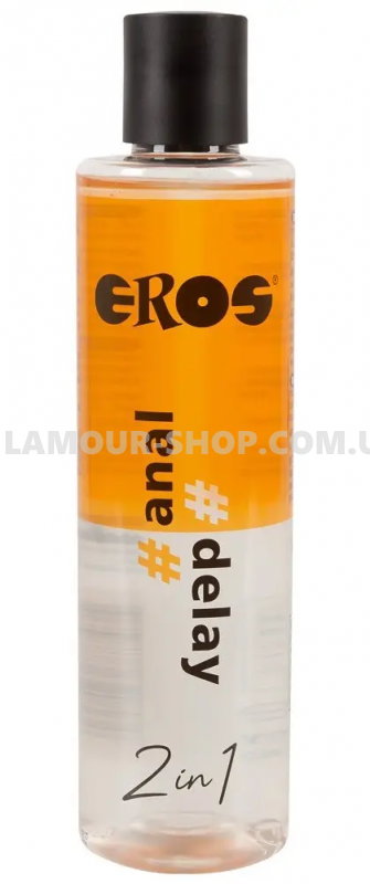 фото Гель-лубрикант Eros 2in1 anal delay, 250 ml