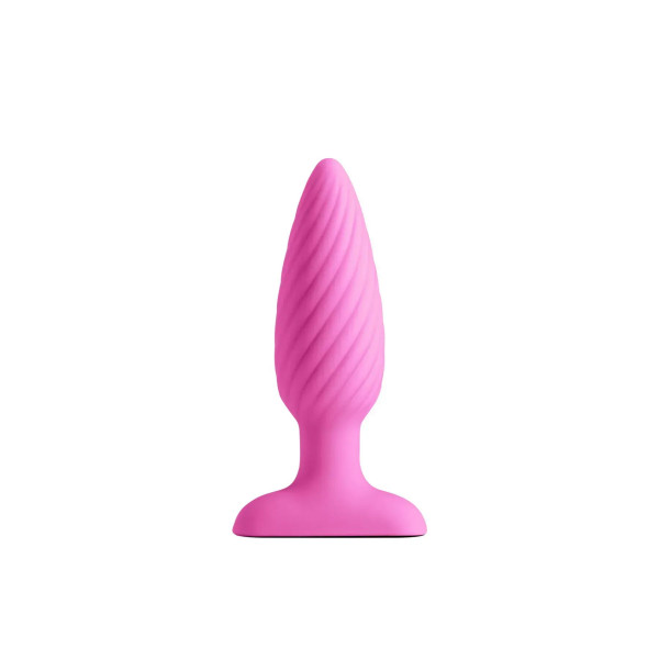 Анальна пробка з вібрацією NS Novelties INYA - Swirl - Pink