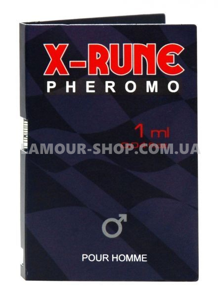 фото Духи с феромонами мужские X-rune, 1 мл
