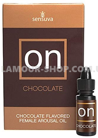 фото Возбуждающе масло Sensuva - ON Arousal Oil for Her Chocolate (5 мл)
