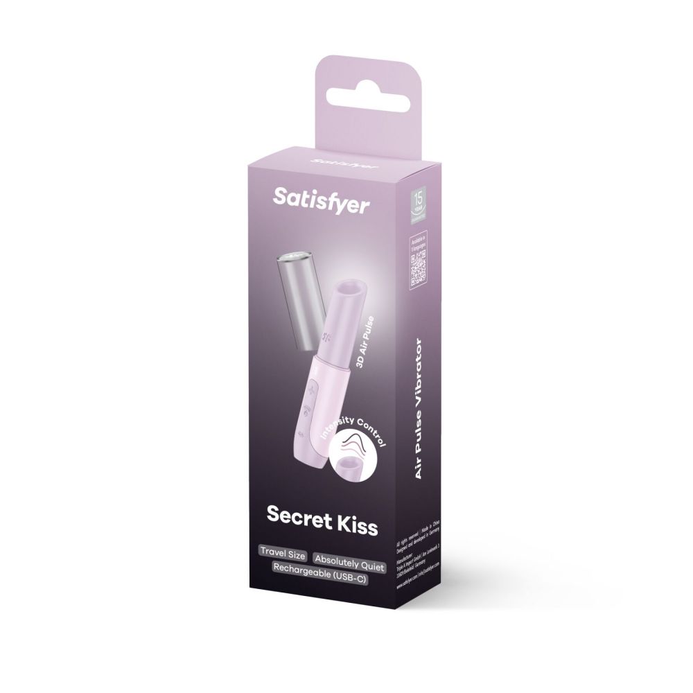 фото Вакуумний стимулятор Satisfyer Secret Kiss,технологія 3D Air Pulse, 30 реж