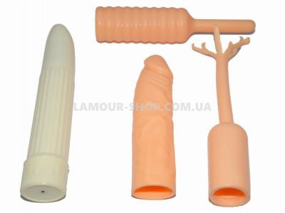 Вибратор и три насадки