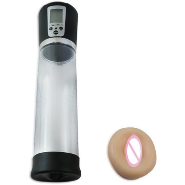 фото Автоматична вакуумна помпа на акумуляторі, LED-табло Men Powerup