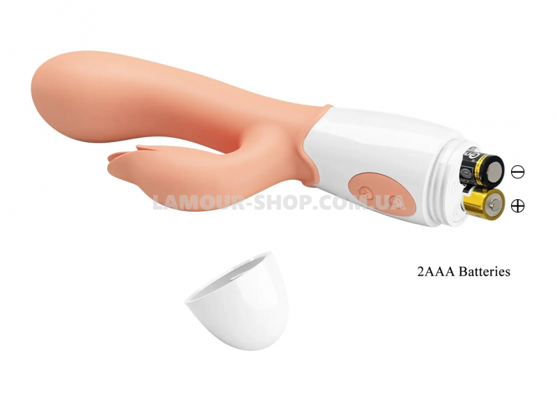 фото Вібратор із стимулятором клітора Pretty Love - Bloody Mary