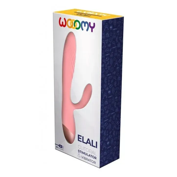 фото Вібратор-кролик  Wooomy Elali Pink Rabbit Vibrator