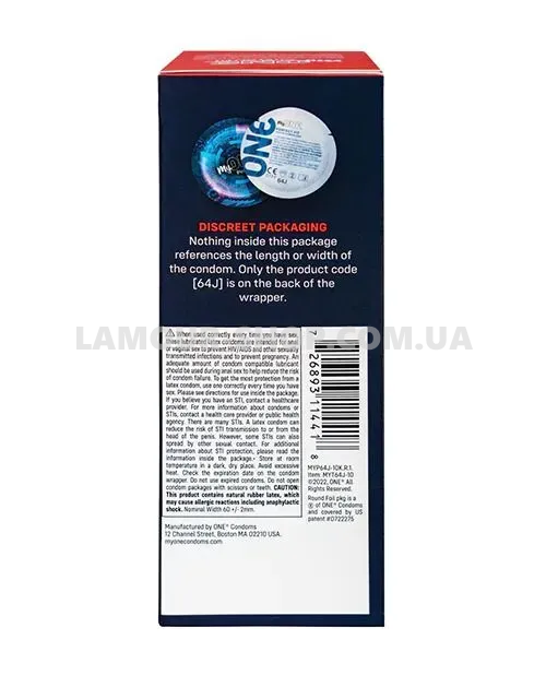фото Презерватив MyONE Super Wide 1шт