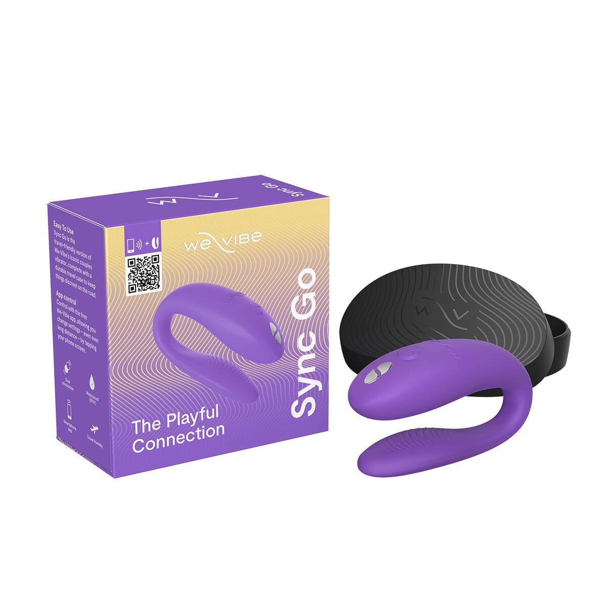 фото Смарт-вібратор для пар We-Vibe Sync GO Light Purple