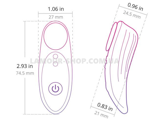 Lovense Смарт вібратор у трусики Lovense Ferri фото фото Смарт вібратор у трусики Lovense Ferri