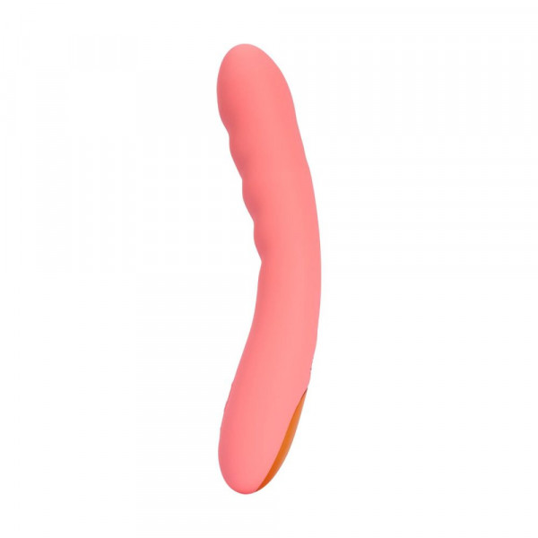 Смарт-вібратор з пульсацією Svakom Ava Neo Peach Pink, 15 режимів 