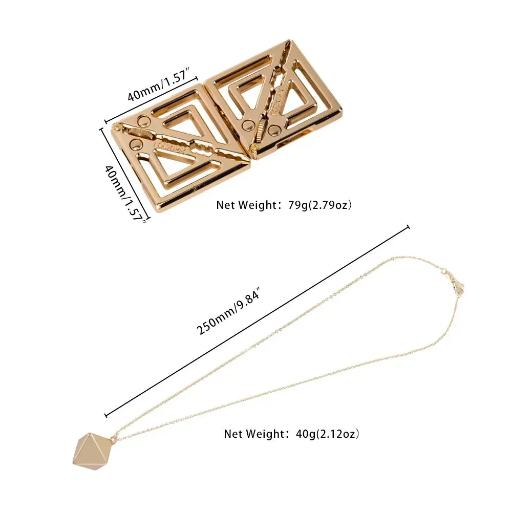 фото Затискачі для сосків LOCKINK Adjustable Nipple Clamps with Heavy P