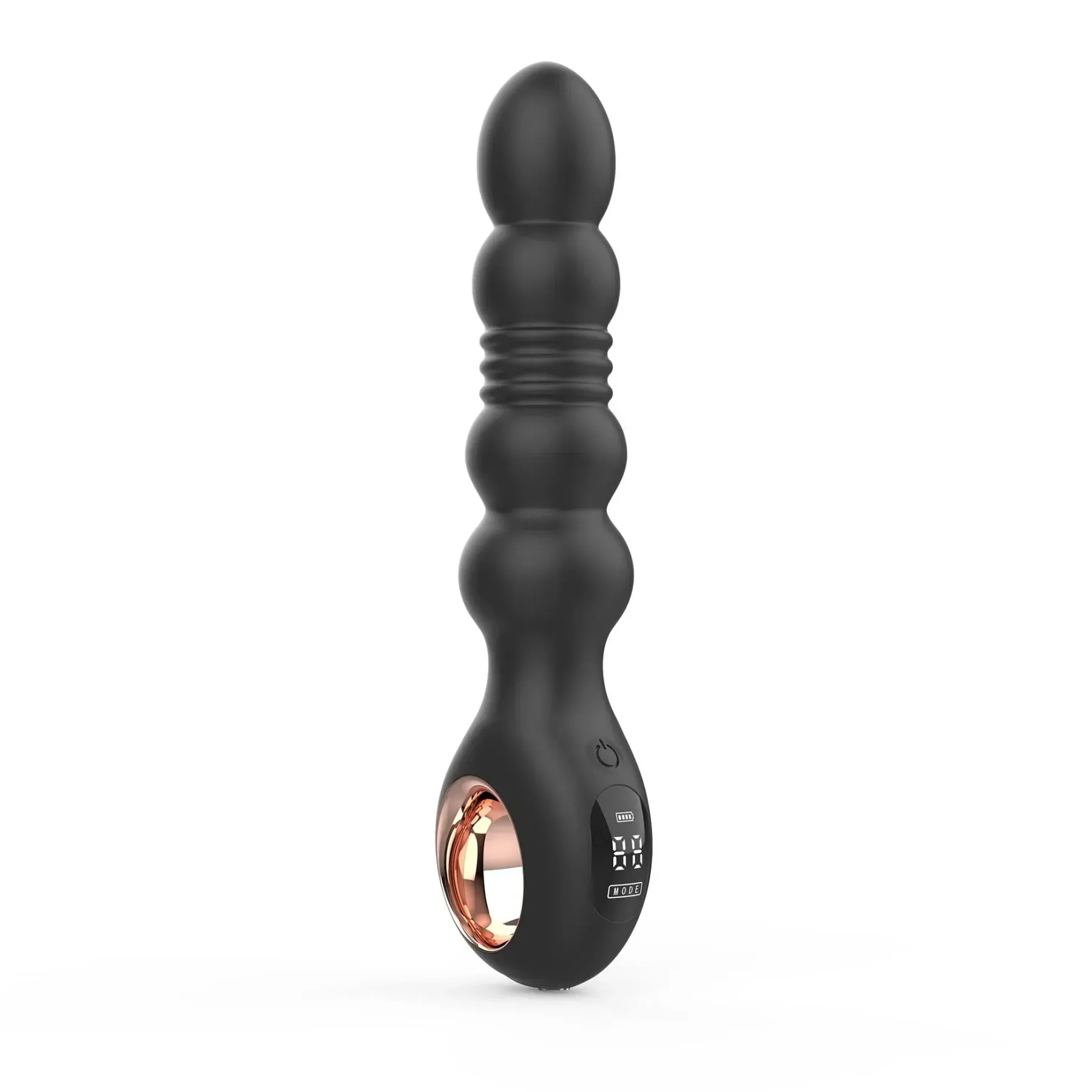 фото Анальний вібратор  з пульсацією Loviss Thor Thrusting Anal Plug