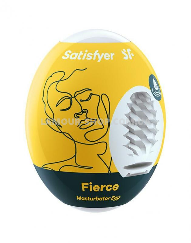 фото Самосмазывающийся мастурбатор-яйцо Satisfyer Egg Fierce, одноразовый