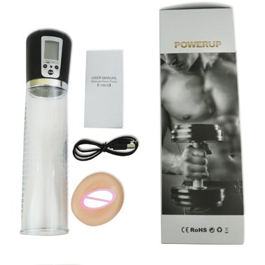 фото Автоматическая вакуумная помпа на аккумуляторе, LED-табло Man Powerup